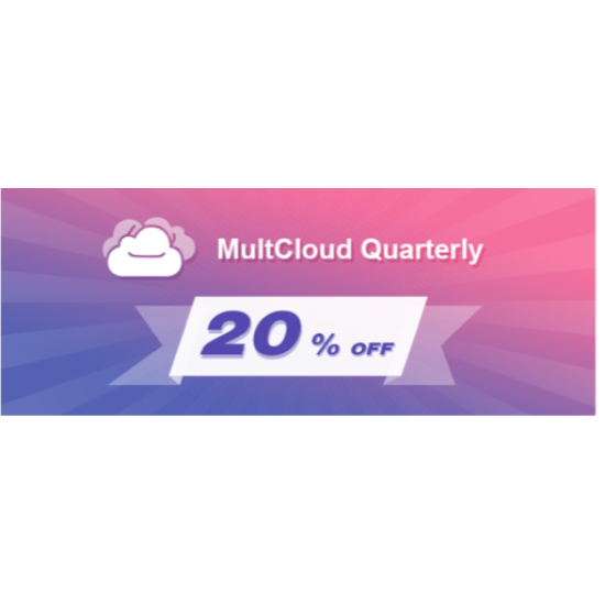 MultCloud Quarterly 20% Off